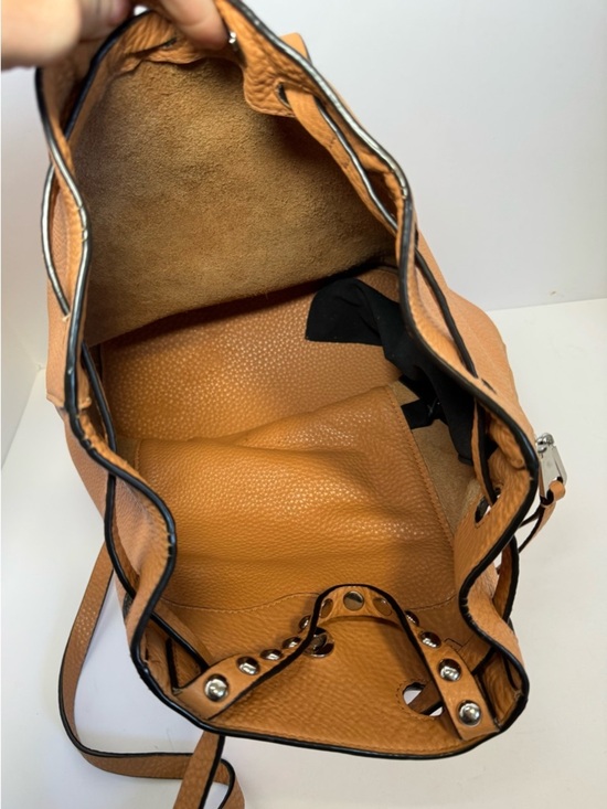 Beautiful Rebecca Minkoff Blythe studded leather drawstring backpack main image 9